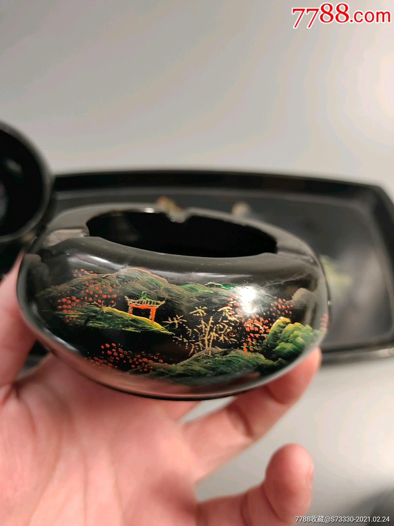 漆器工艺品-北京雕漆 中国红漆雕 脱胎漆器 漆雕工艺品